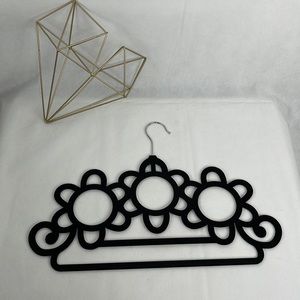 Black Velvet Accessories Hanger